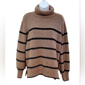 Suzy Shier Brown Knit Sweater